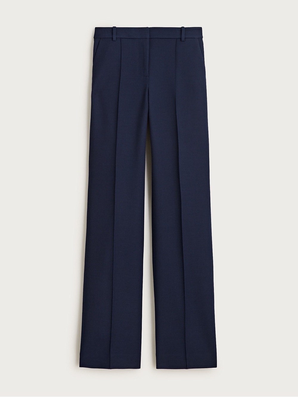 NWT J. Crew Navy Blue Natalia Four Season Stretch Pants Womens Size 10